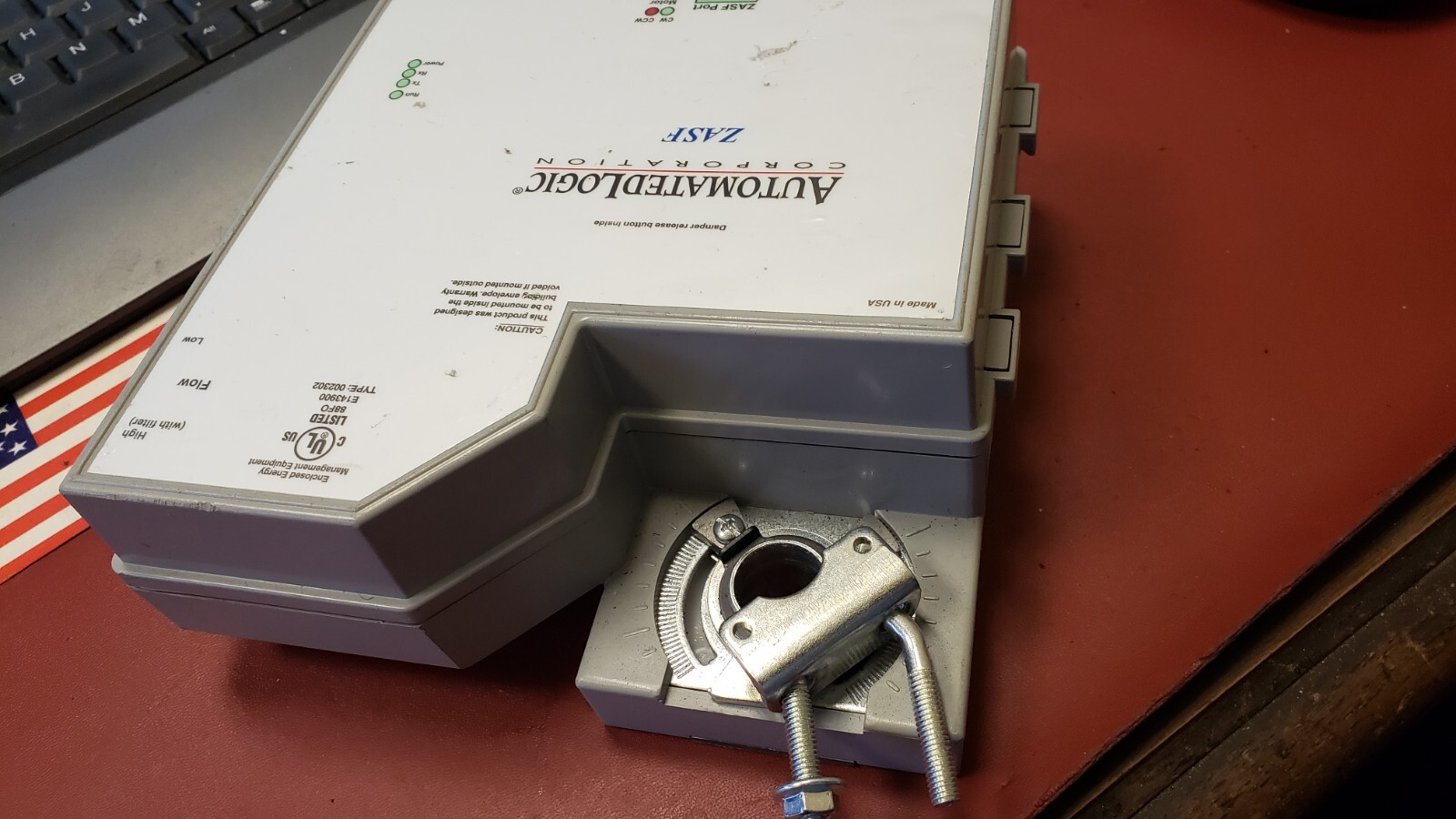 ALC Automated Logic Corporation ZASF Secondary VAV Damper Terminal Box Control