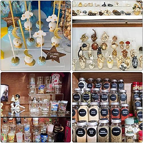 Clear Acrylic Display Riser for Funko POP, Perfume, Makeup Organizer and Pokemon