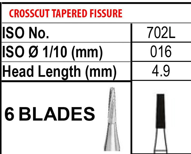 Beavers FGOS702L Carbide Burs Friction Grip FG & Surgical Top quality 10-100 Bur