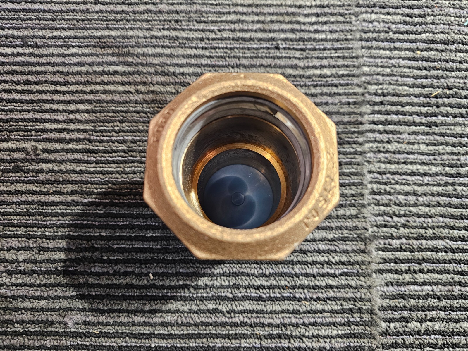 Ford Meter Box C84-77-Q-NL 2 in. MIPS x Quick Joint Brass Straight, Coupling