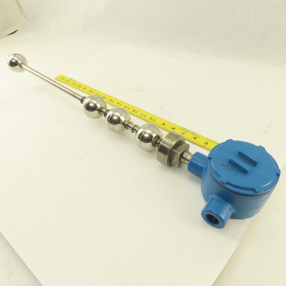 Dwyer F7-MS Stainless Steel Multistation Liquid Level Float Switch 22″ OAL