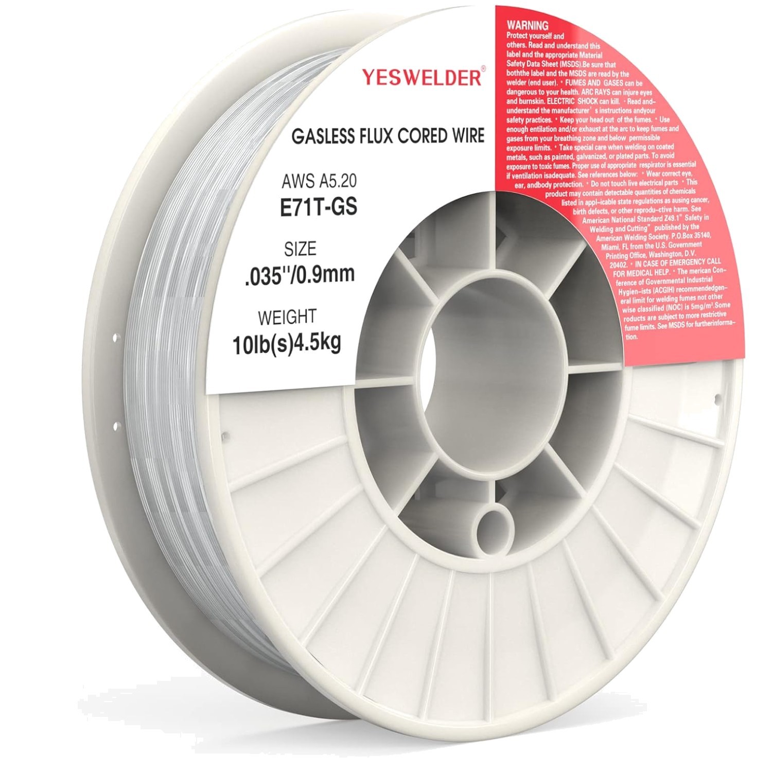 Durable Spool, AWS Certified Flux Core Welding Wire