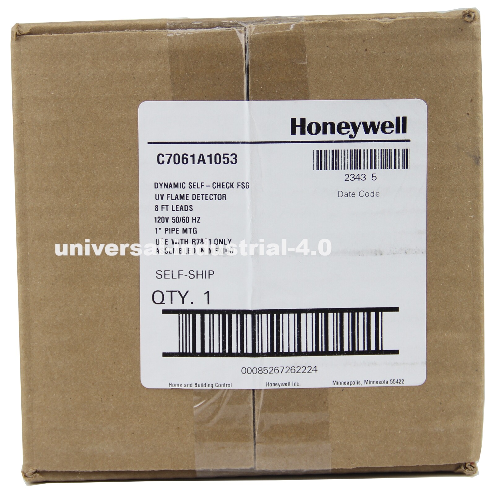 NEW Honeywell C7061A1053 UV Flame Detector Replace C7061A1012