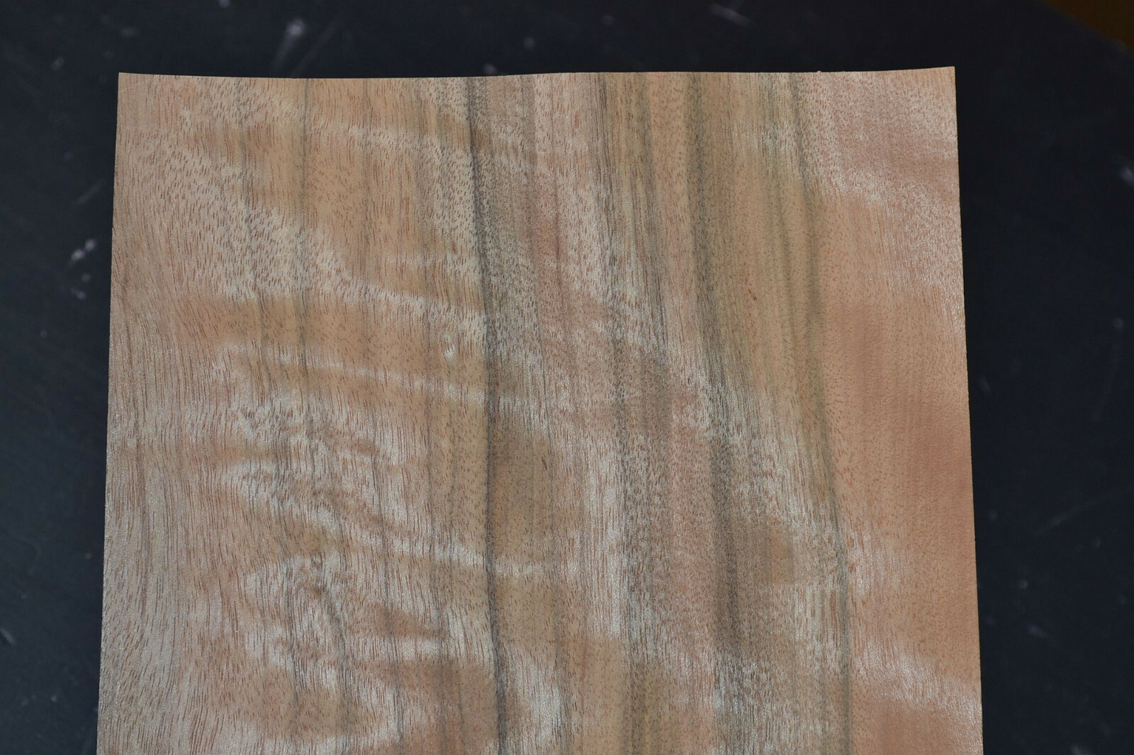 Queensland Walnut Raw Wood Veneer Sheet 7 x 45 inches1/42nd WOW! I7649-46