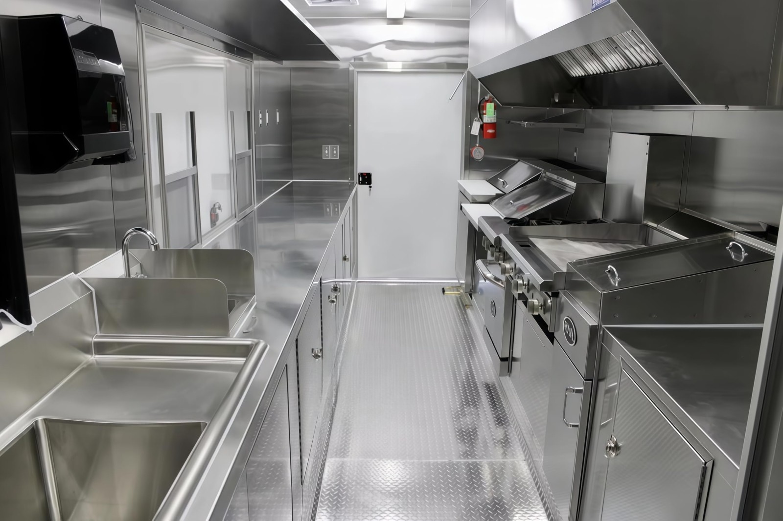 Commercial Food Van Concession Street Mobile Food Truck Cart Fast Food Trailer