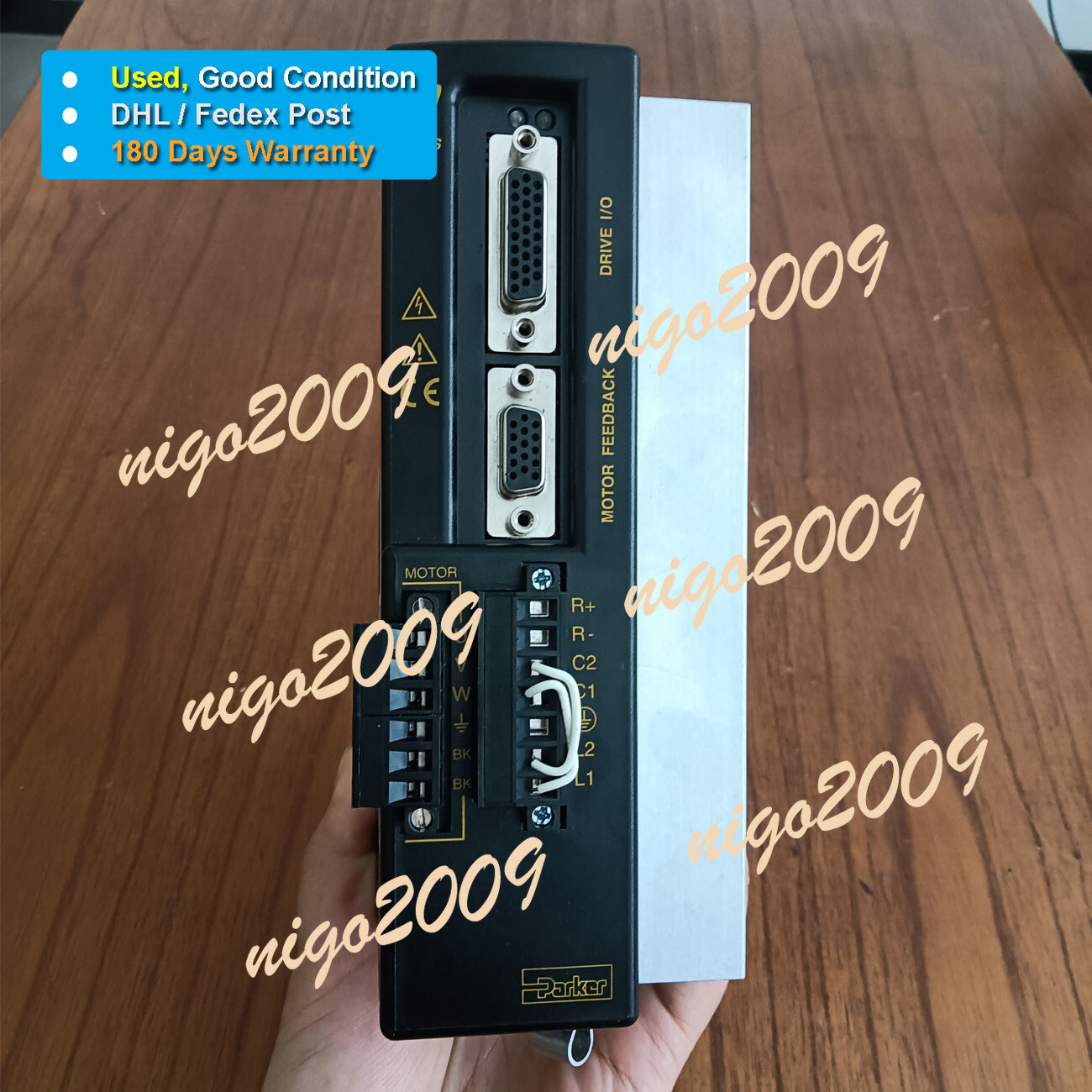 100% Tested PARKER AR-08AE Servo Drive Good Condition 180 Days Warranty