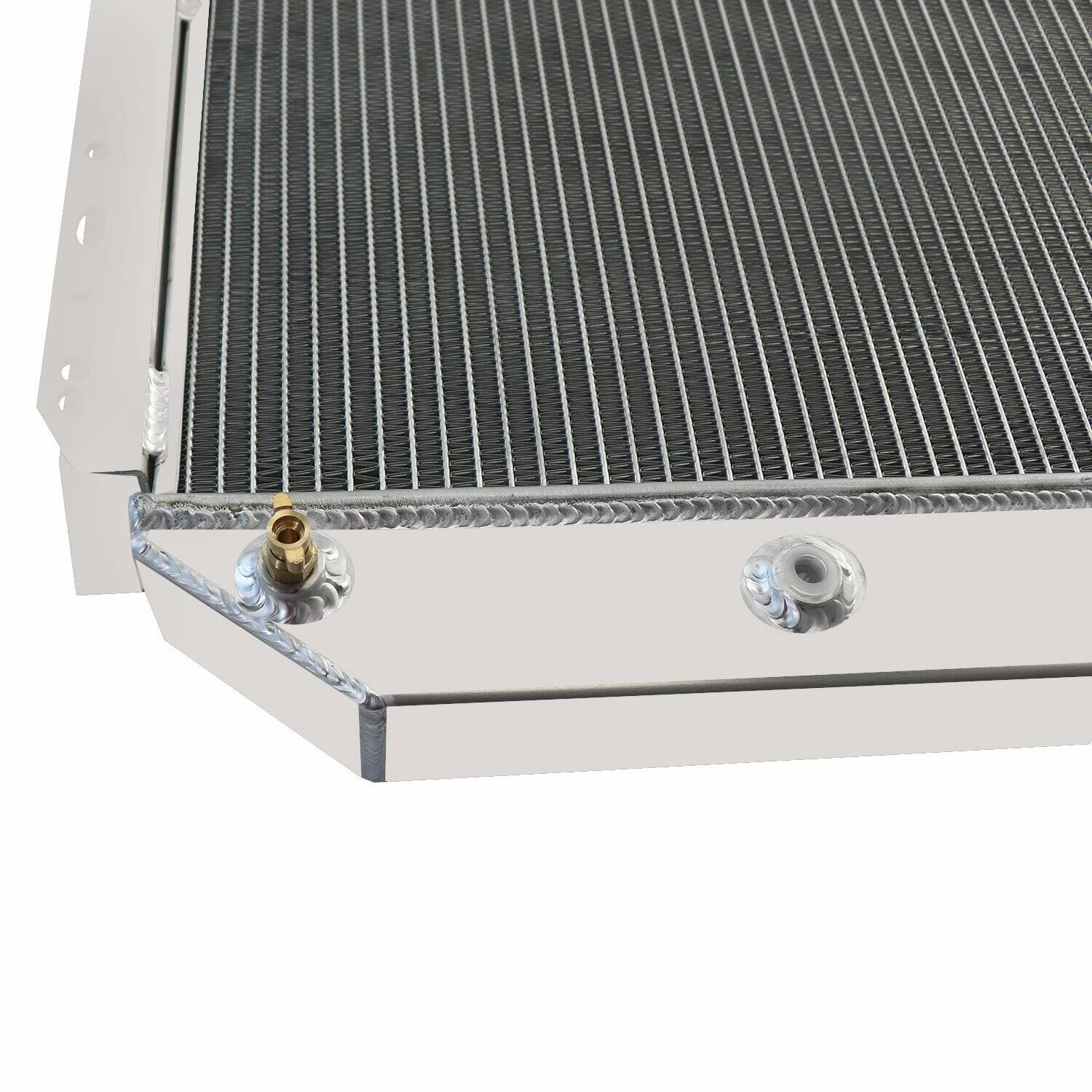 4 Row All Aluminum Radiator Ford F100 F250 F350 F150 Bronco 1966-1979 4.9L 5.9L