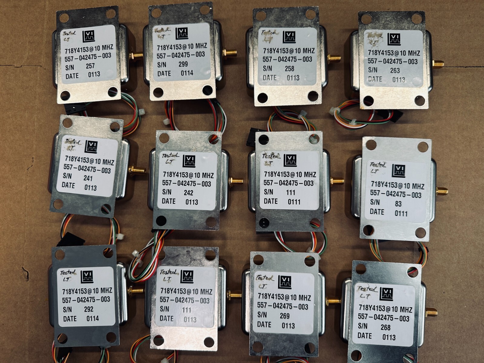 718Y4153 Oscillator 10.000 MHZ