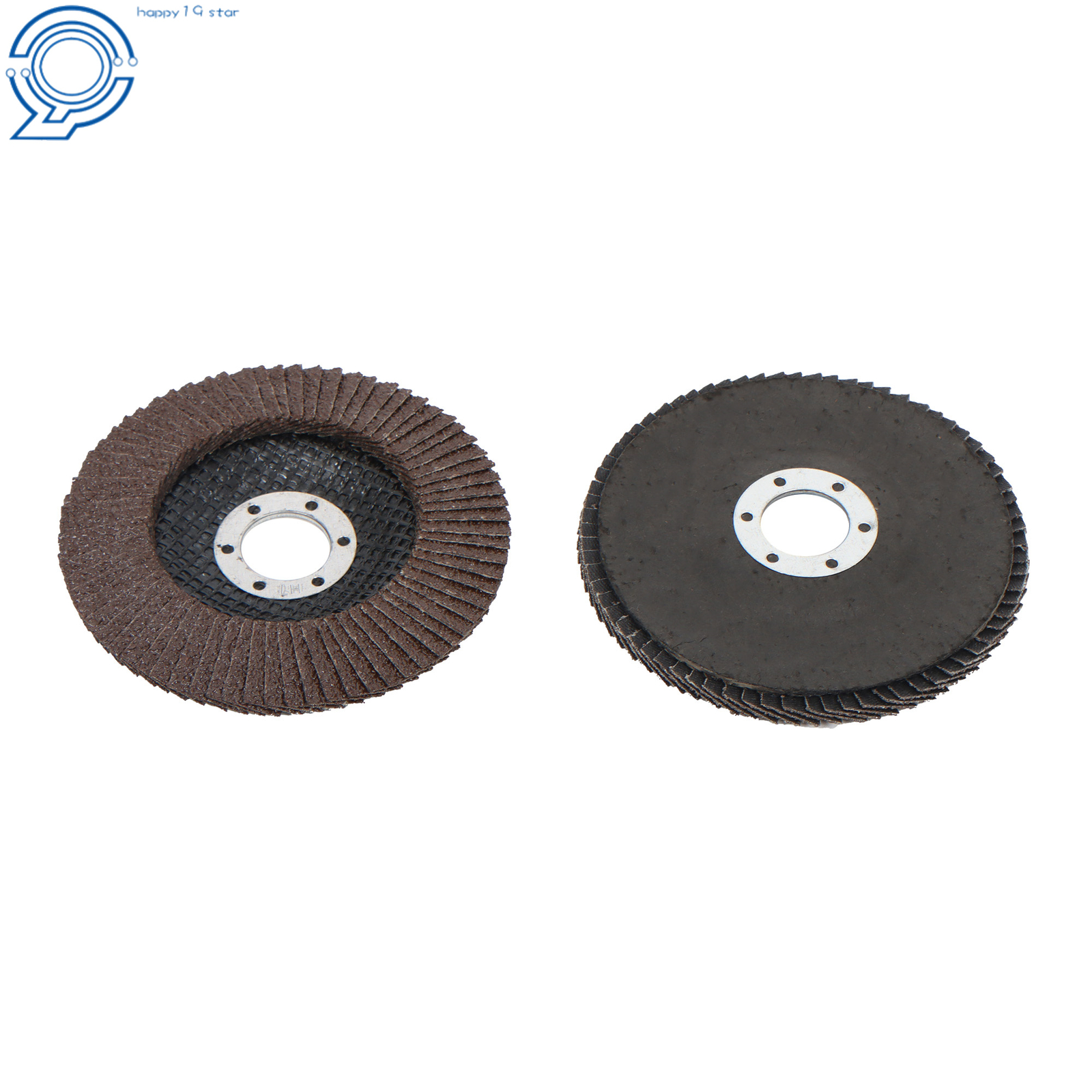 50 Pcs 4-1/2″ X 7/8″ Premium Zirconia Flap Disc Sanding Grinding 40 Grit Grey