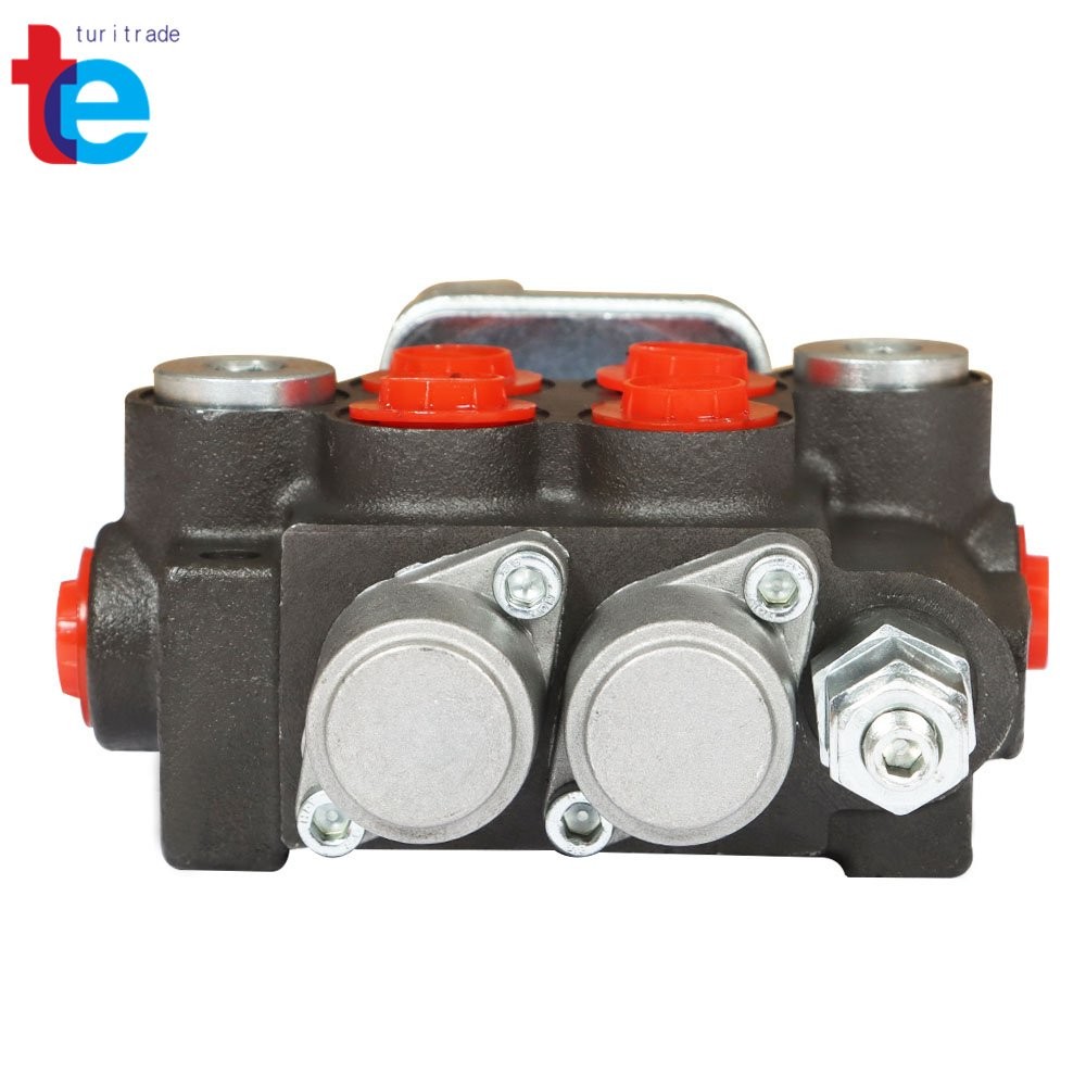 2 Spool 11GPM Hydraulic Control Valve Double Acting Tractor Loader W/Joystick