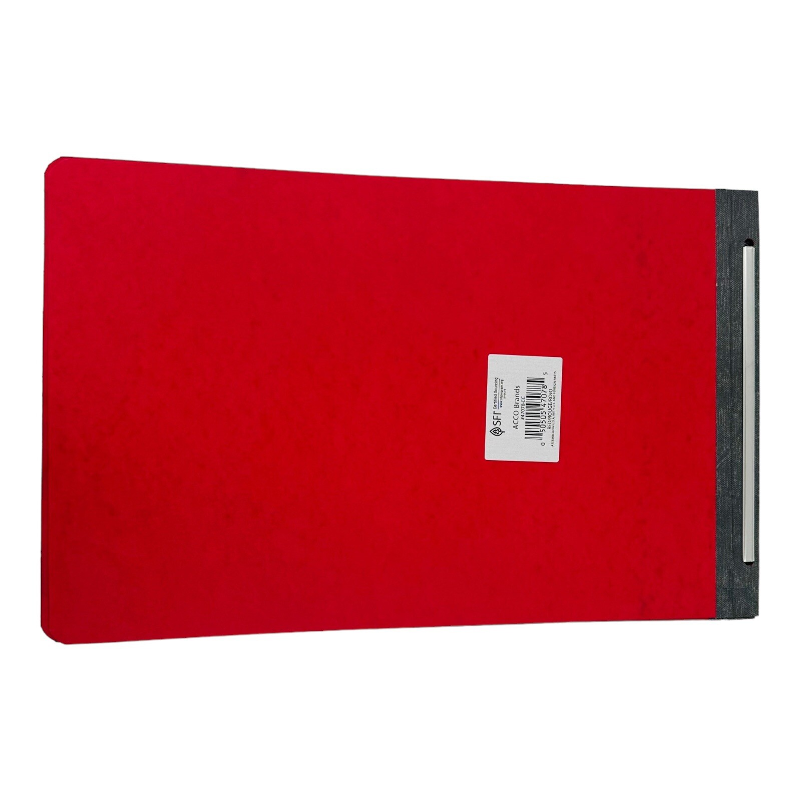 ACCO Pressboard 11″ x 17″ Red Report Cover w/ Prong Fastener 47078-EC *Read*