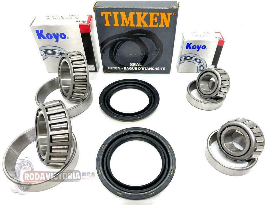 Front Wheel Bearing (2 Inner & 2 Outer) with Seal set for 95-11 FORD RANGER 2WD