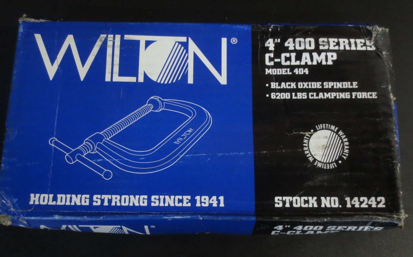 Wilton 404 400 Series 0″ to 4.25″ Opening Drop Forged C-Clamp – 14242