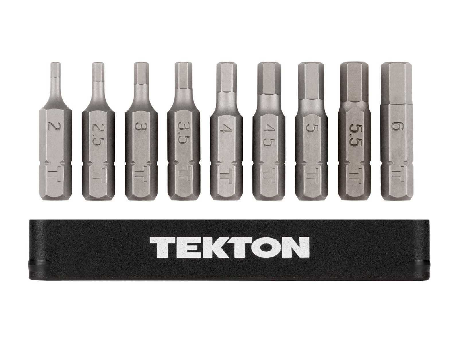 TEKTON 1/4 Inch Tamper Hex Bit Set with 9-pc. Metric Security Set, 0