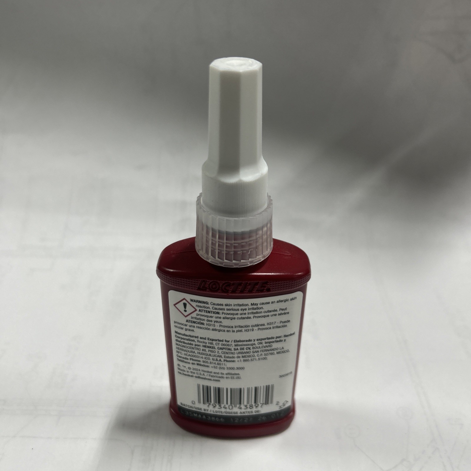Loctite 243 Primerless Threadlocker – 1329467