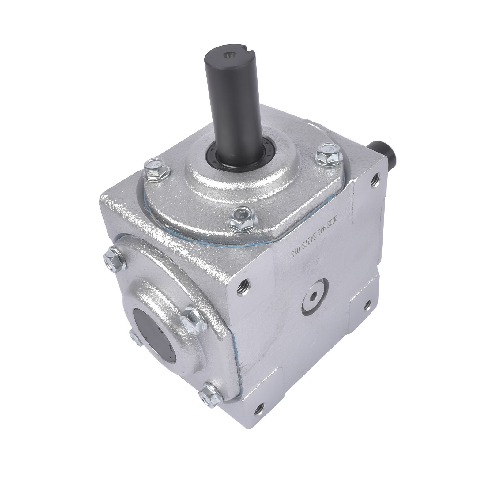 NEW 90 Degree Speed Ratio 1:1 CW/CW Right Angle Bevel Gearbox w/ 2 Keyed Shafts