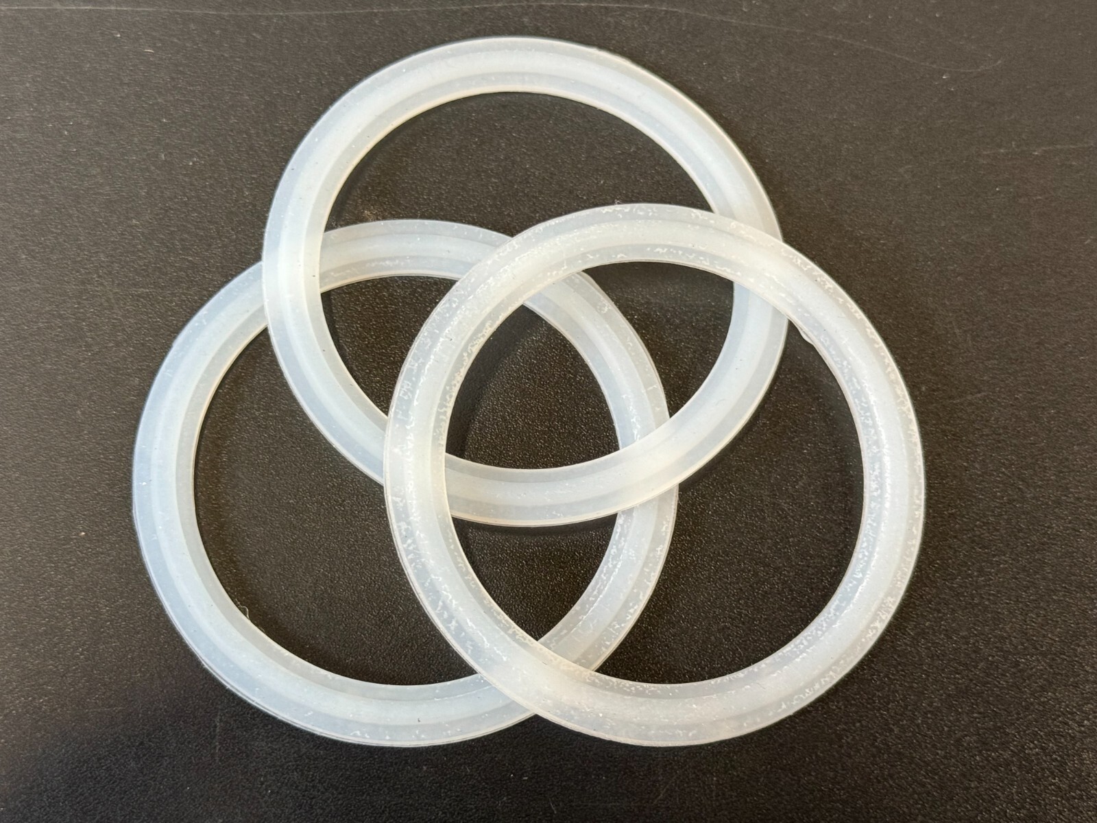 Beer Keg Gasket – 2 inch Tri Clamp -Flat one side Beer Keg Still Moonshine-3pack