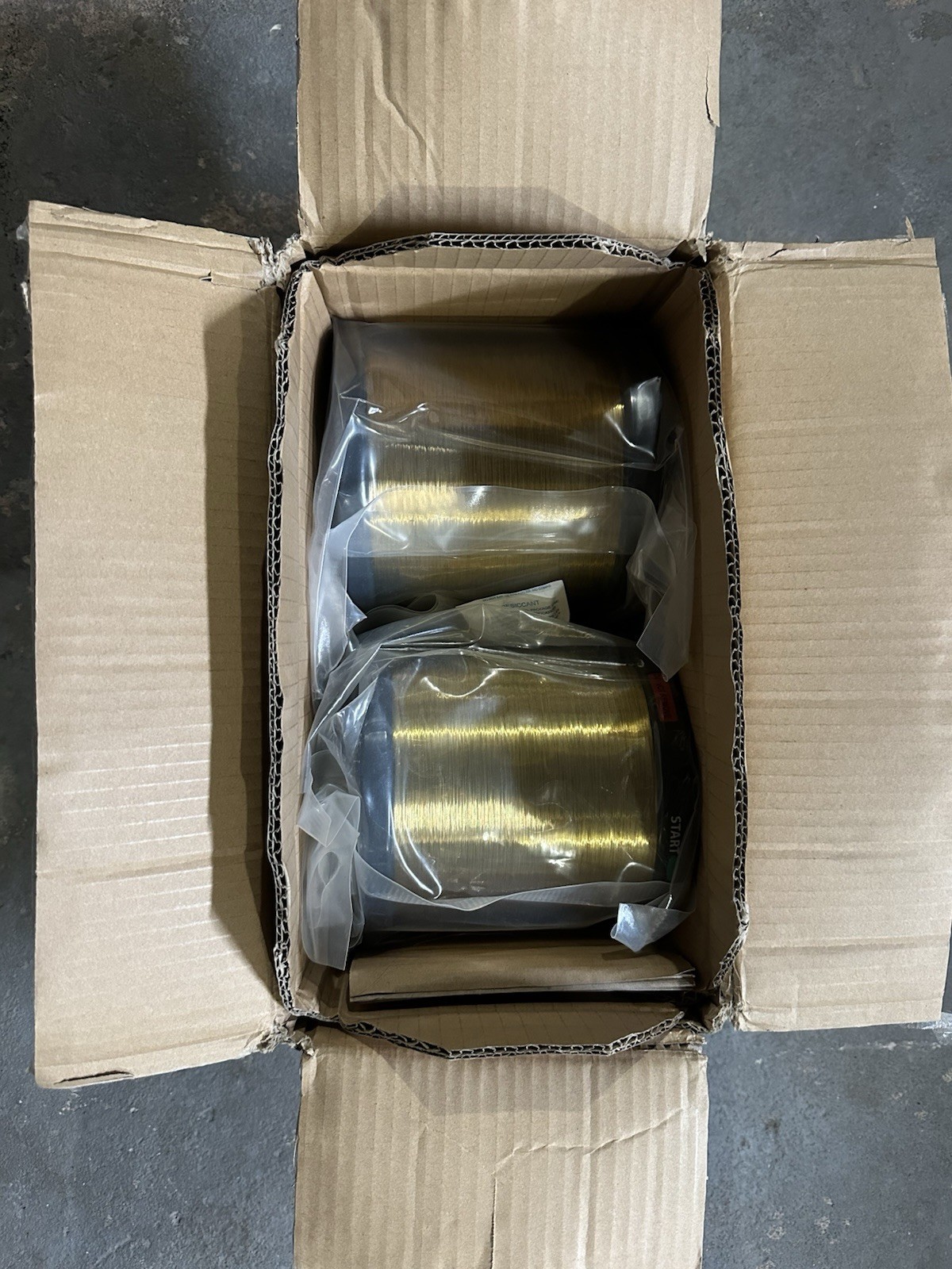 GF EDM Wire AC Brass 900 .010″ (0.25mm) 8kg Spool MPN HFG01872CS3