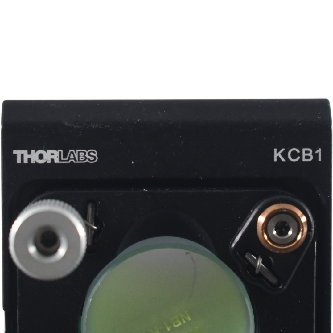 Thorlabs KCB1 Right Angle Kinematic Mirror Mount 30 mm Cage SM1 with Nd YAG Mirr