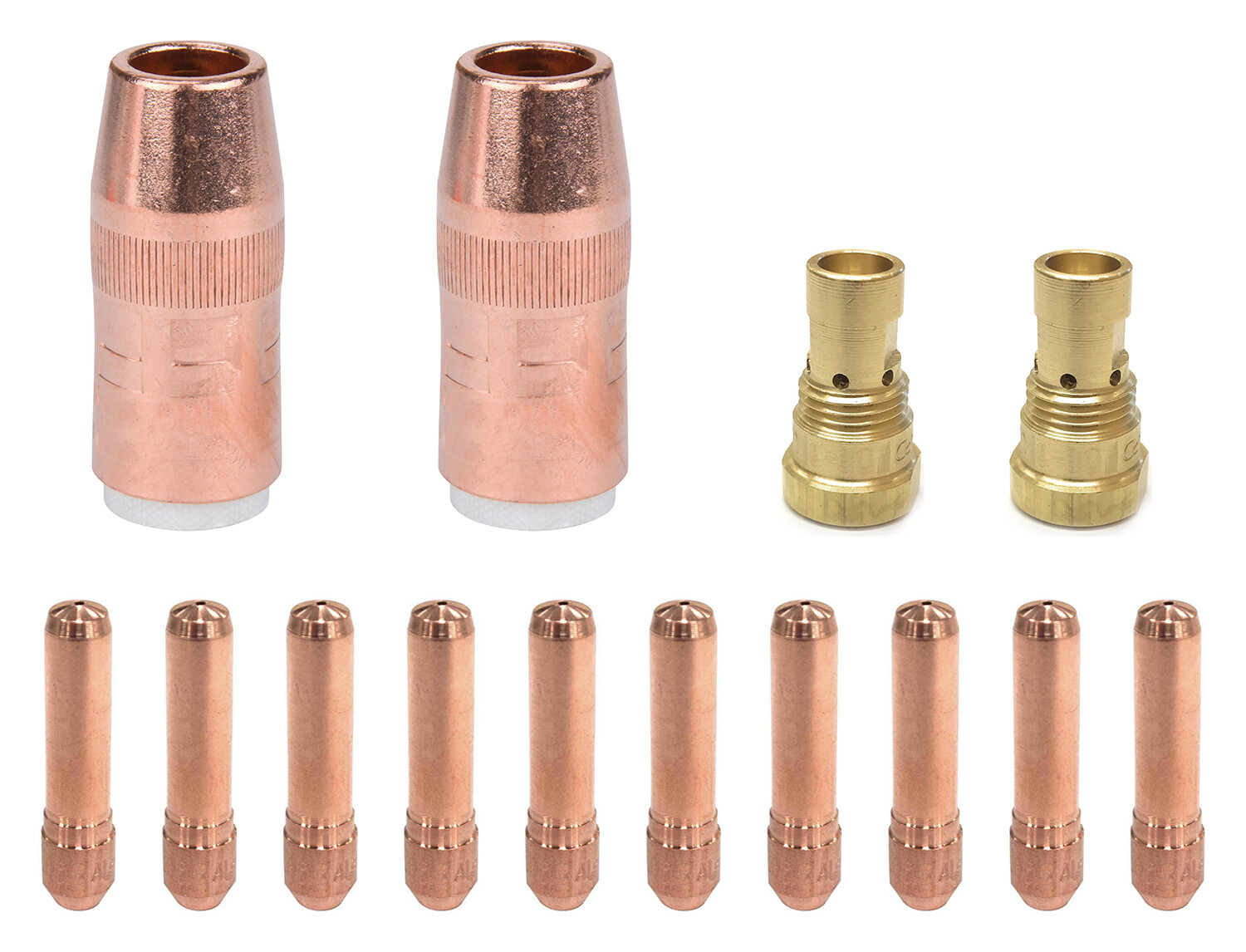 Mig Gun Parts For Bernard Small Centerfire NS-5818C Nozzle, DS-1 Diffuser & Tips