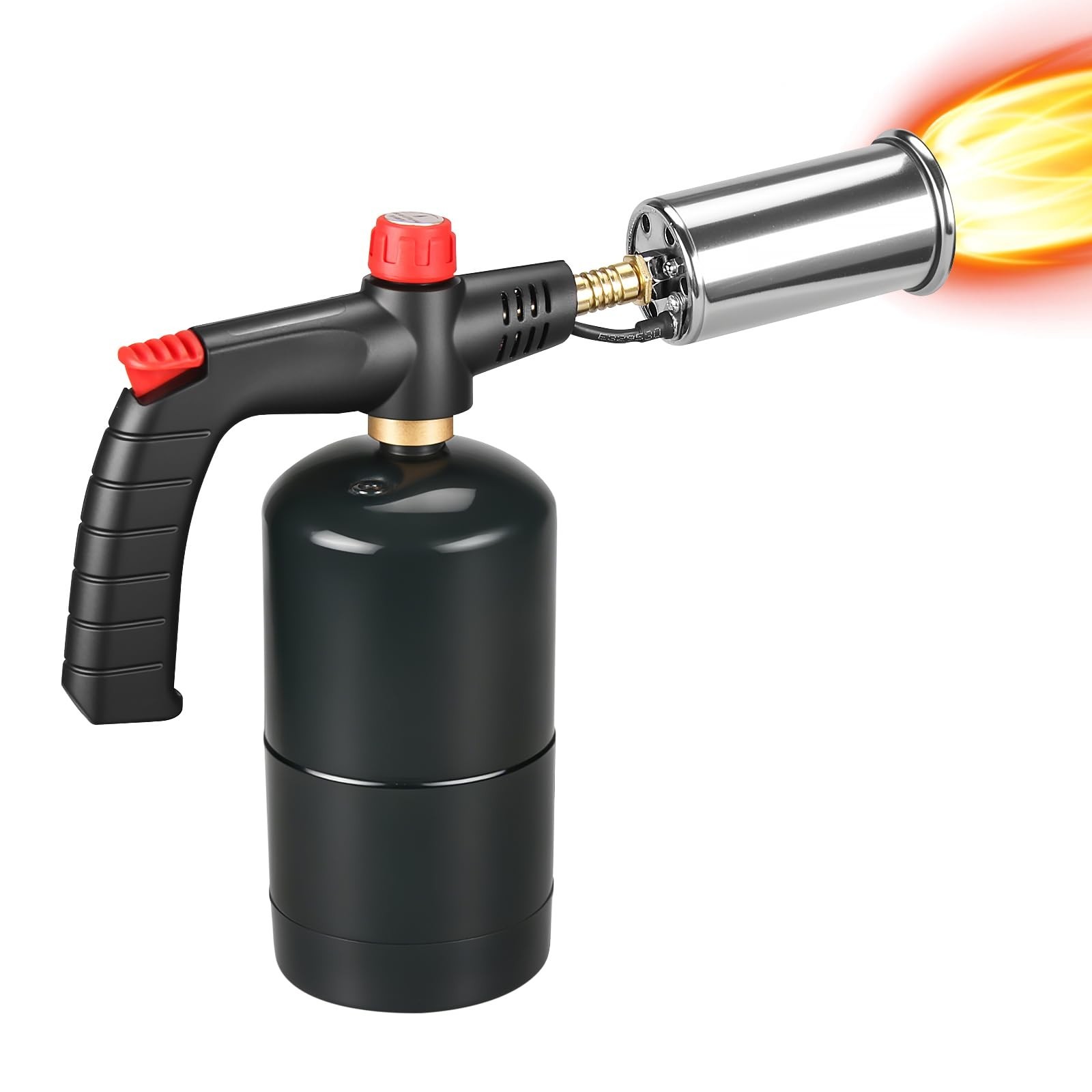 Powerful Propane Torch Grill & Cooking, Adjustable Campfire Starter, Torch Bu…