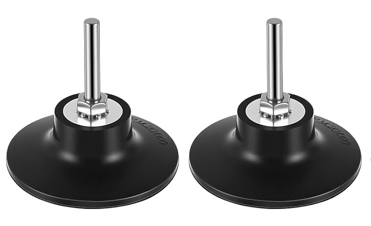 2PCS 3 inch Sanding Discs Holder Pad Quick Change Disc Adapter With 1/4″ Shank
