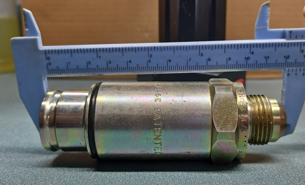 Faster Hydraulic Quick Coupler 2FFN34 M-6E JIC 1/1116UN-51
