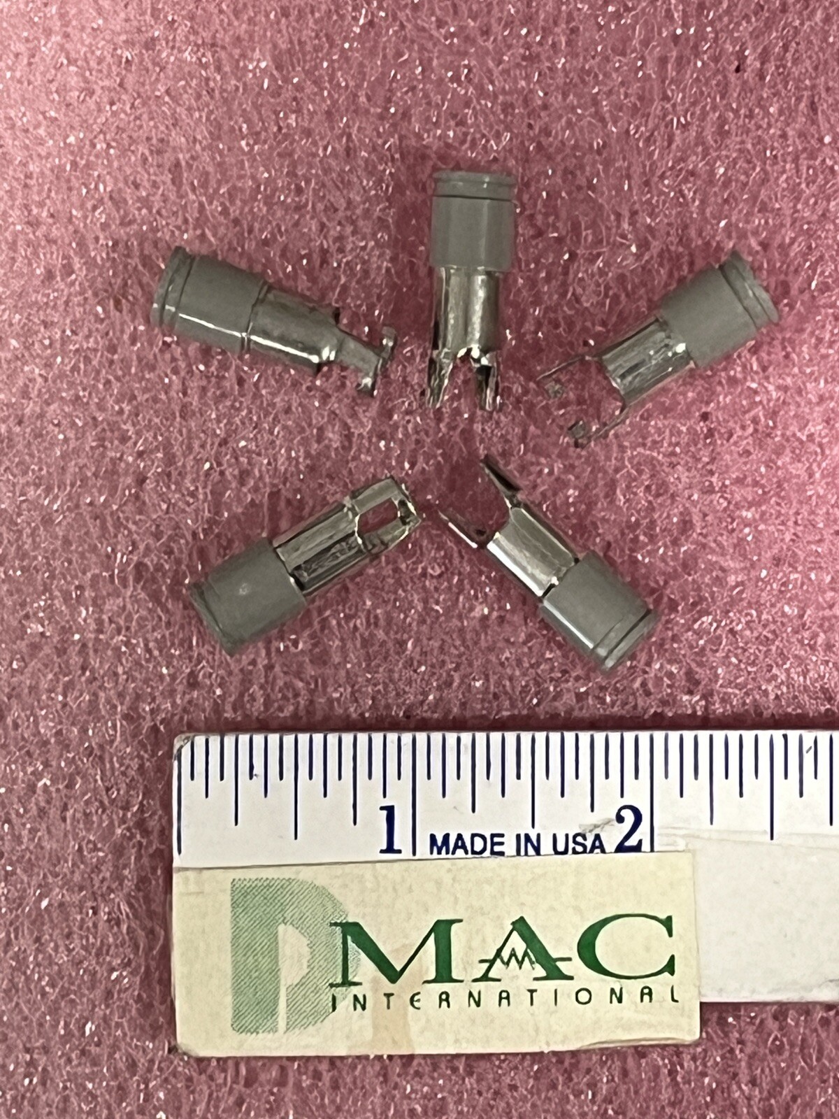 0031.1666 FUSEHOLDER CAP 6.33 X 32MM GREY SCHURTER (LOT OF 5)