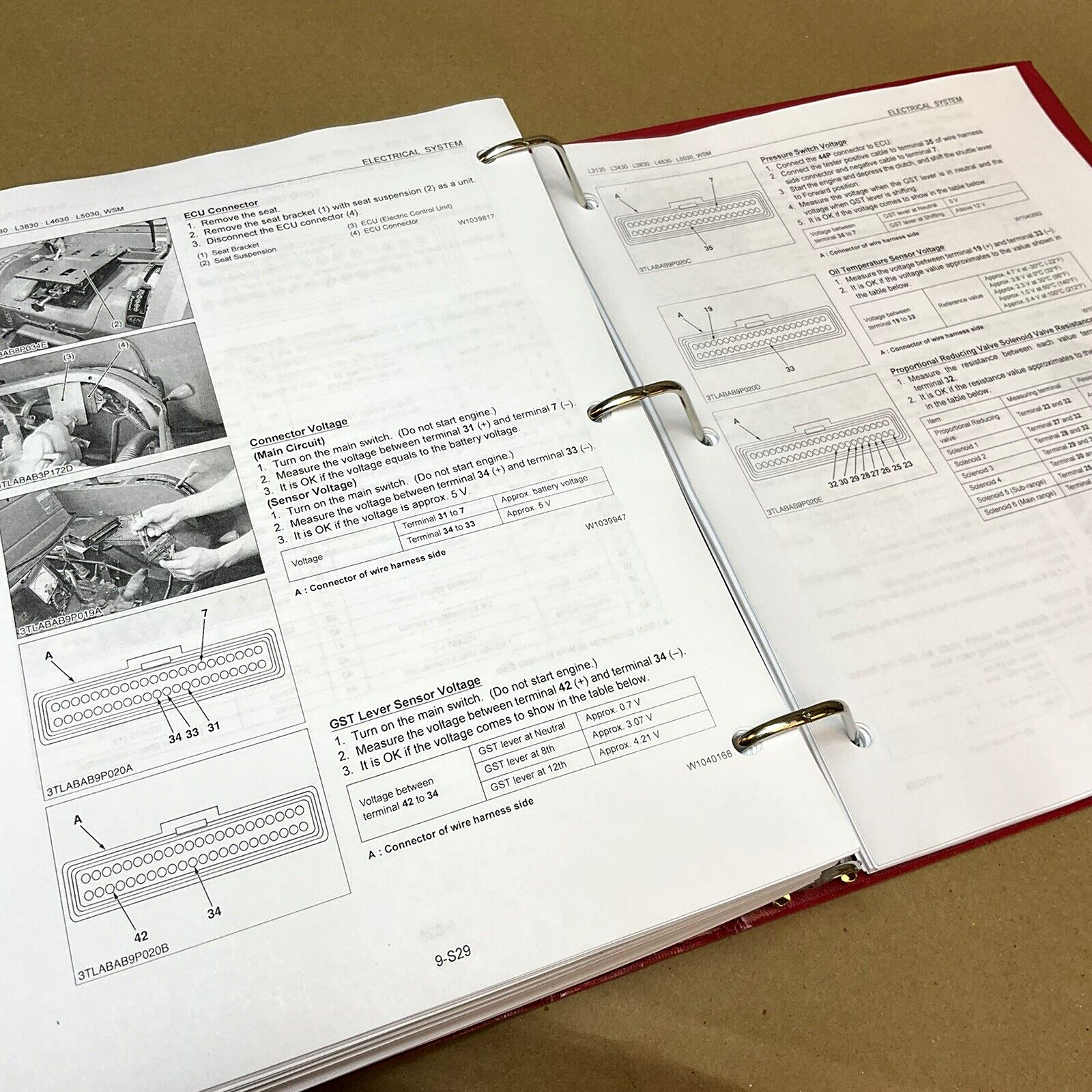 Kubota L3130 L3430 L3830 L4630 L5030 Service Manual Repair Workshop Shop Book