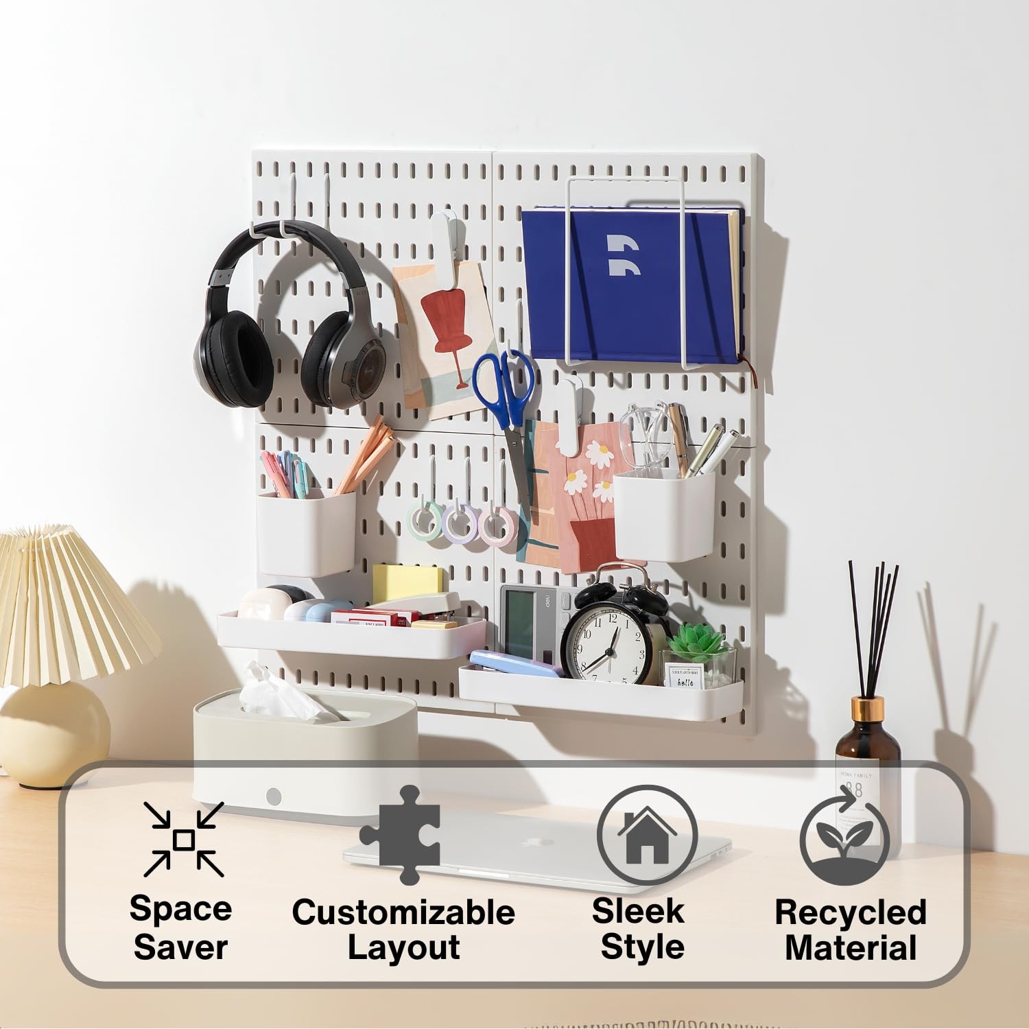 Pegboard Combination Kit Pegboards And Accessories Modular Hanging For Wall Orga