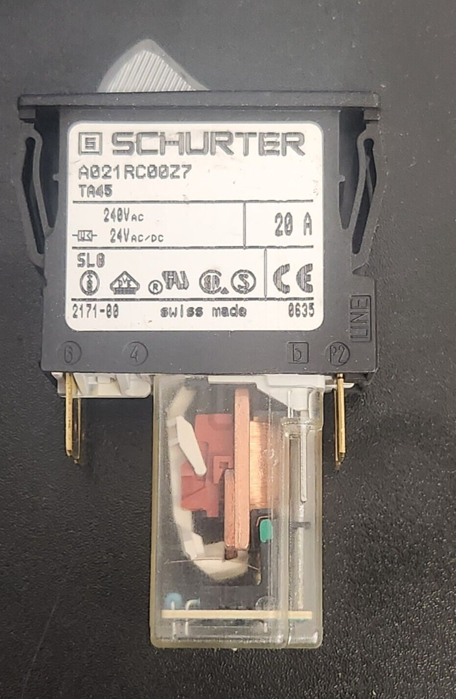(1 PC) 4430.0852 SCHURTER TA45 Interruttore Automat