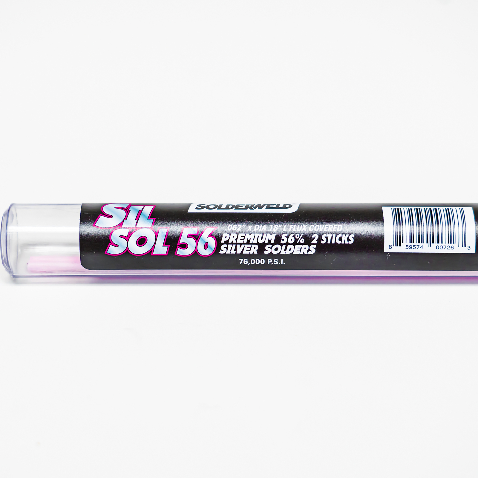 Solderweld SW-SS5602K Sil Sol 56% Silver Solder Flux Covered Brazing Rods 2
