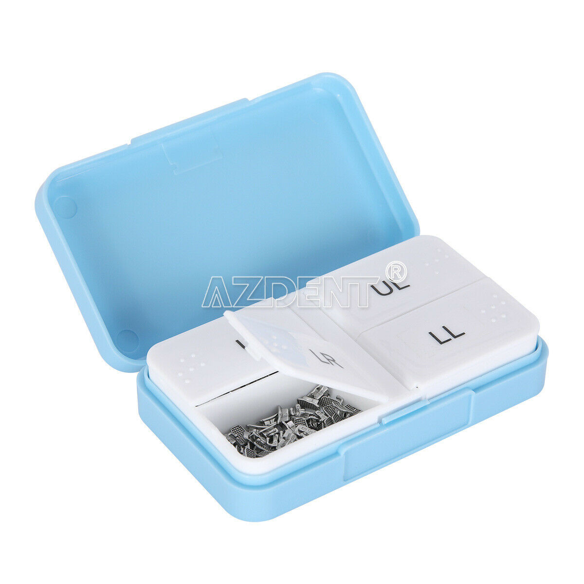 50 Sets AZDENT Dental Orthodontic Buccal Tubes 1st Molar Roth 022 Non-Conv.