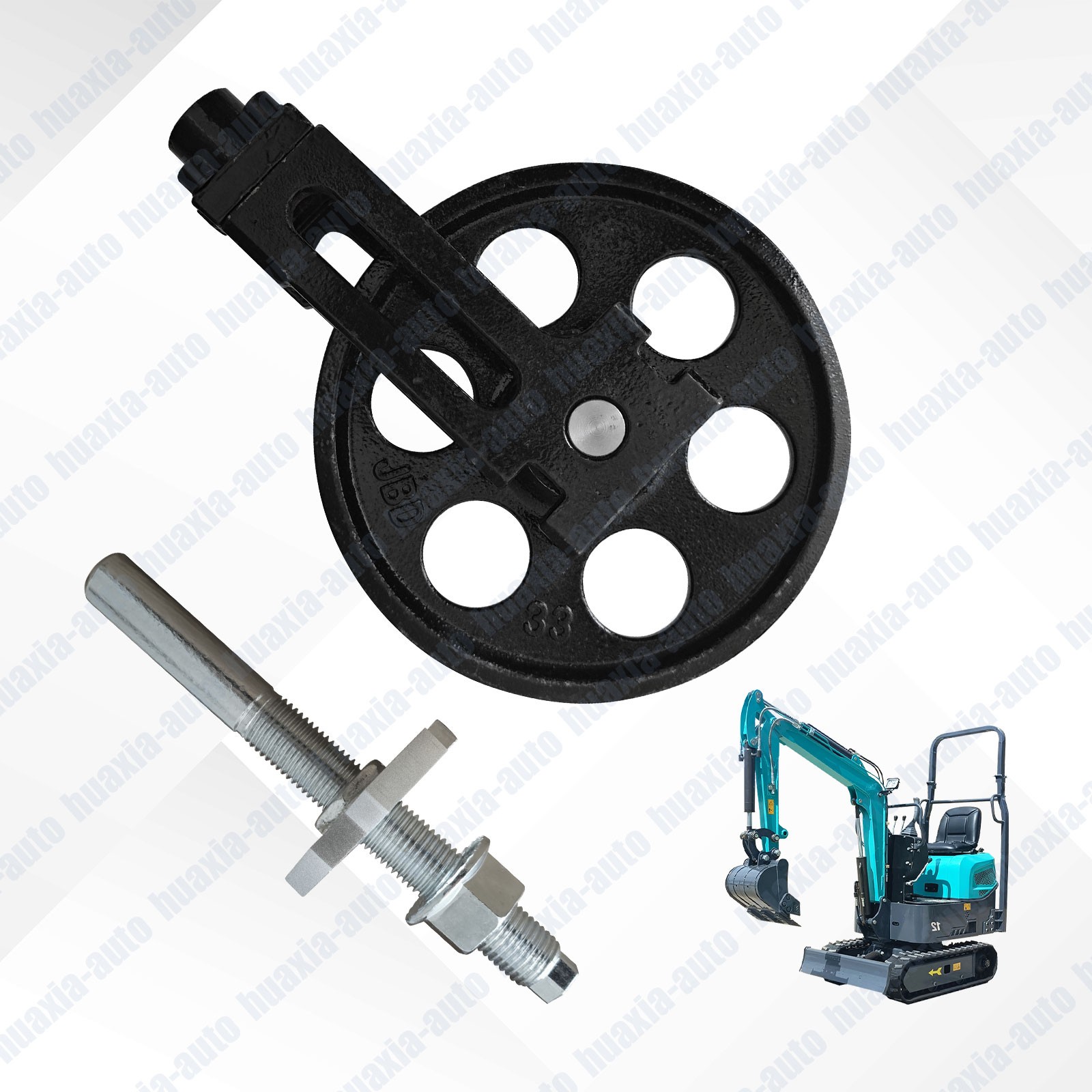 Chinese Excavator Front Idler (agt) 1 Ton Mini Excavator