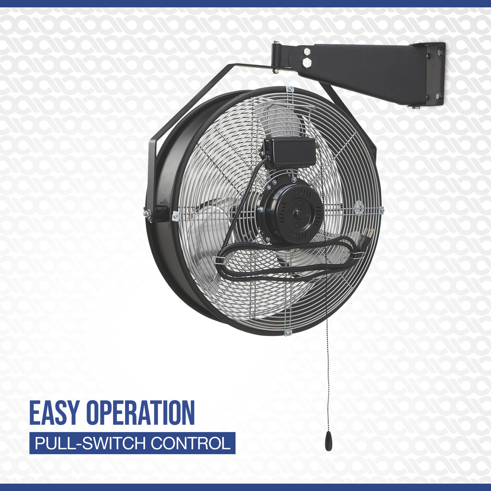 Strongway 18in. Garage Bay Fan, 3300 CFM, 1/12 HP