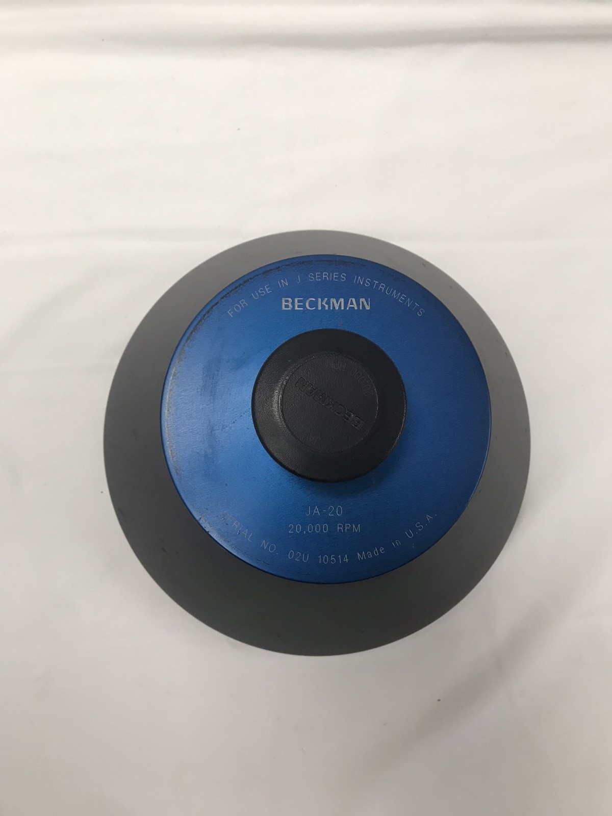 Beckman Coulter JA-20 J Series Centrifuge Rotor 20,000 RPM