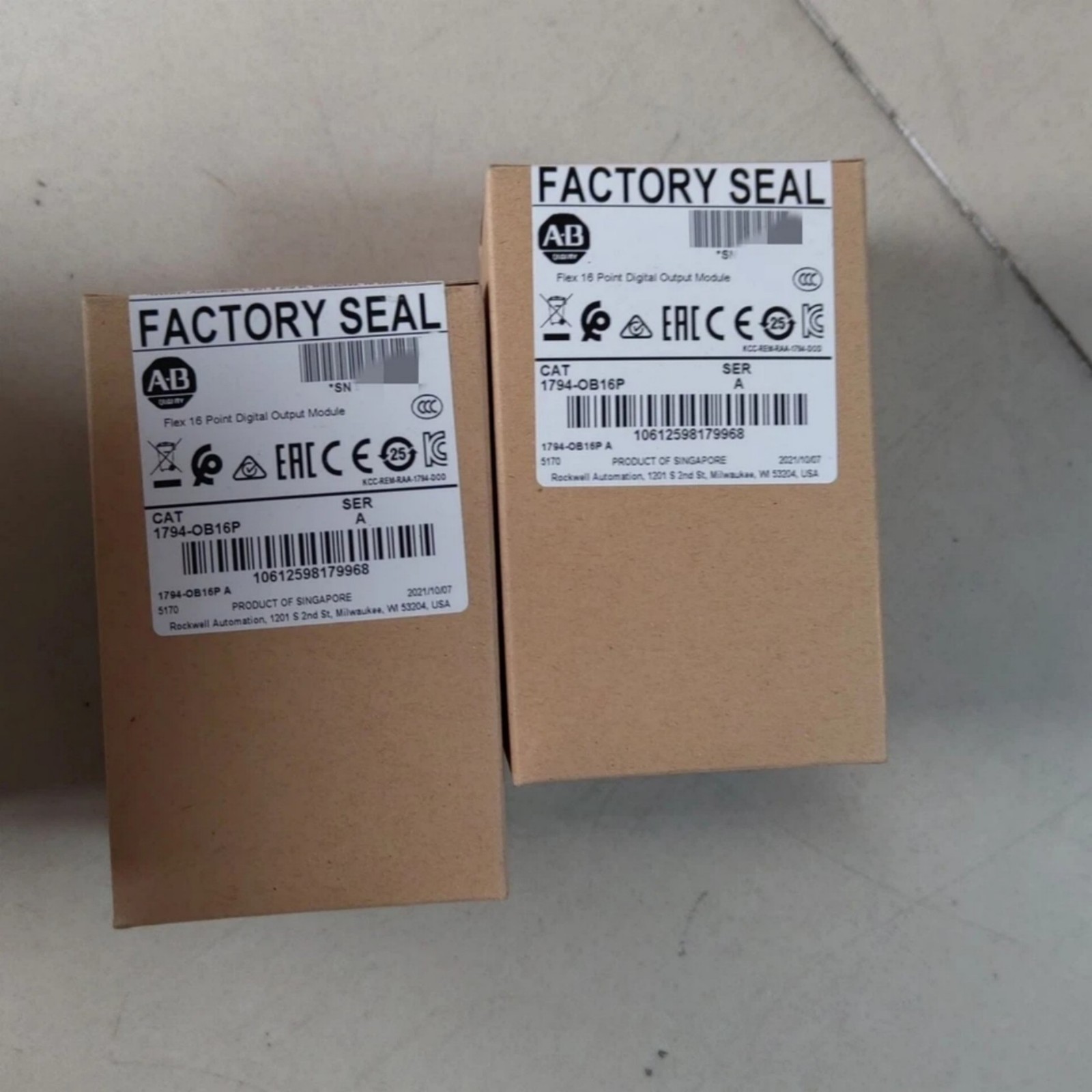 New AB 1794-OB16P/A Flex 16 Point Digital Output Module 1794OB16P serA Free Ship