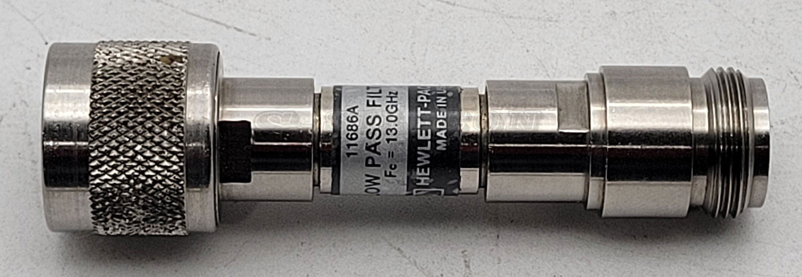 HP Agilent 11686A 13GHz RF Microwave Low-Pass Filter Type N M-F