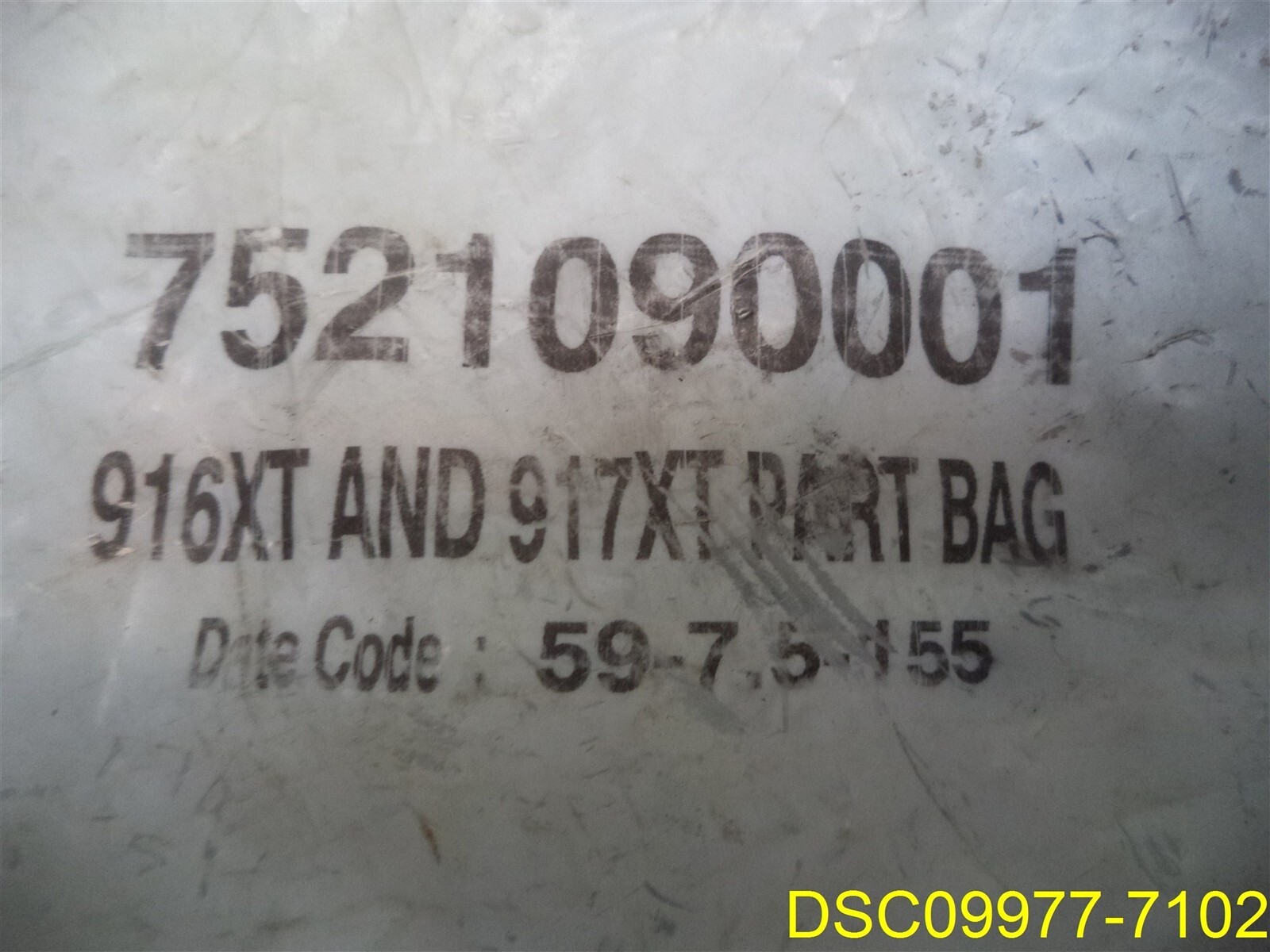 Thule Replacement 916XT/917XT Part Bag – 7521090001