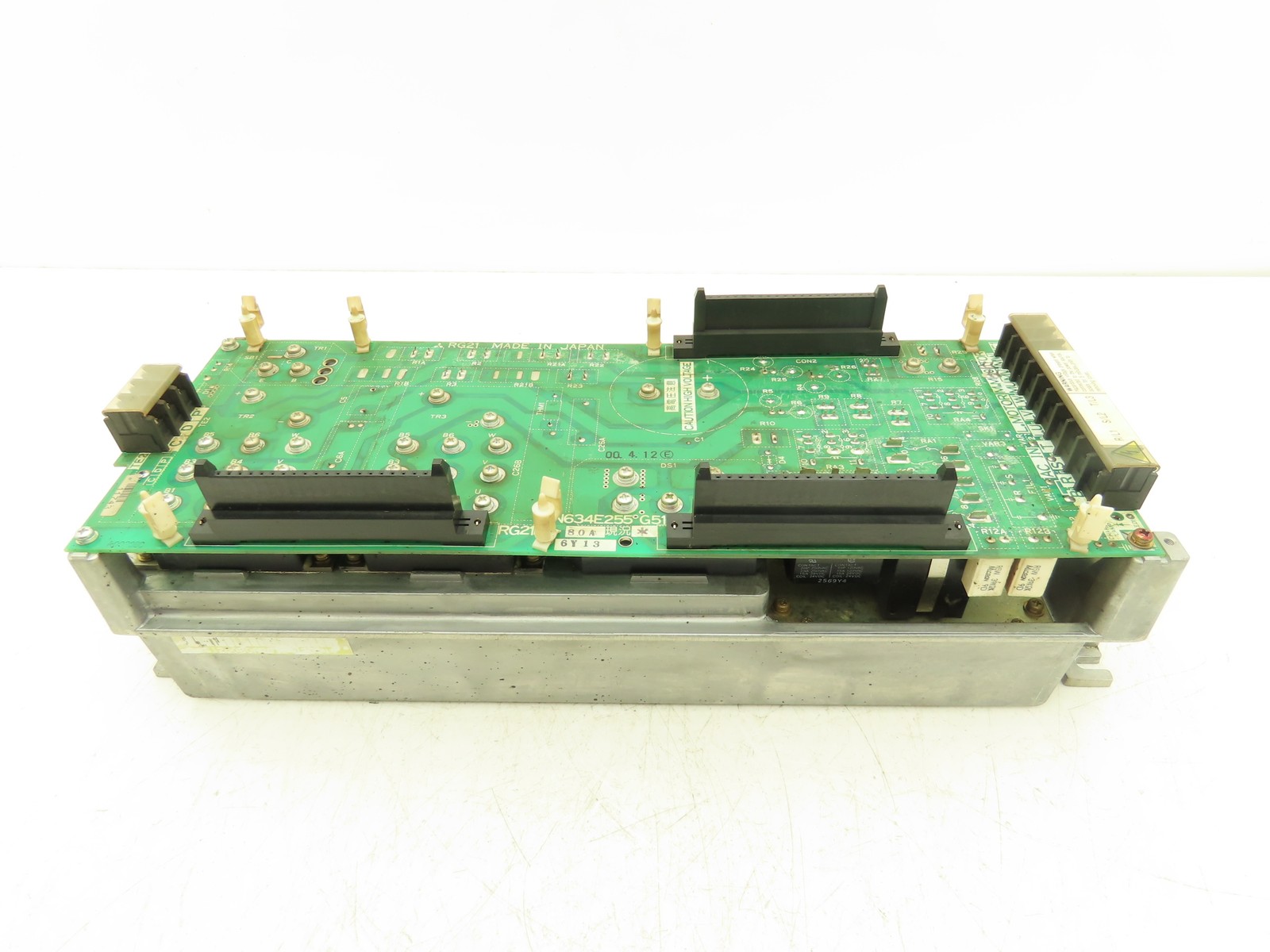 Mitsubishi BN634E255 G51 RG21B CNC PCB Printed Circuit Base Board & Heatsink