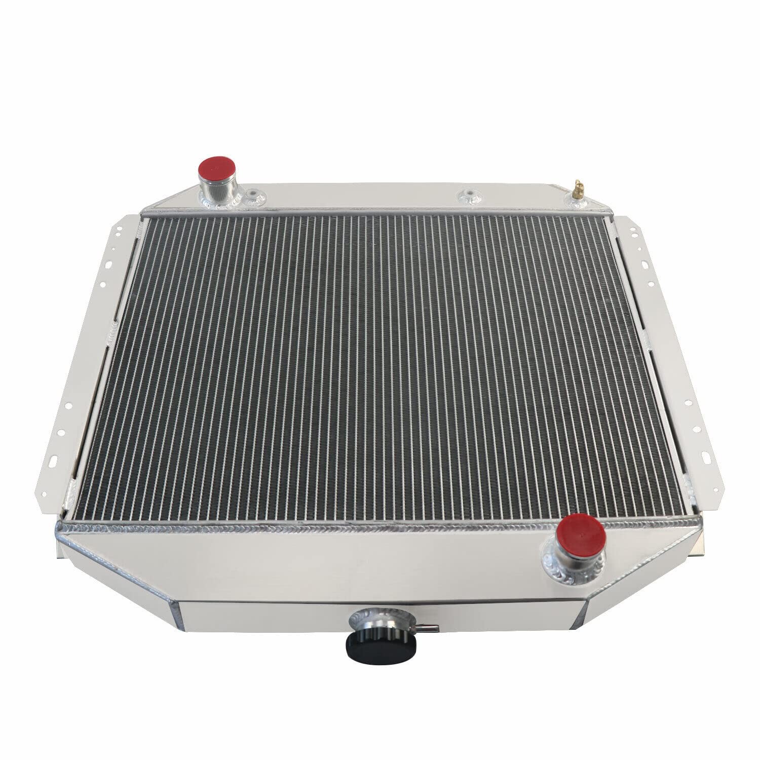 4 Row All Aluminum Radiator Ford F100 F250 F350 F150 Bronco 1966-1979 4.9L 5.9L