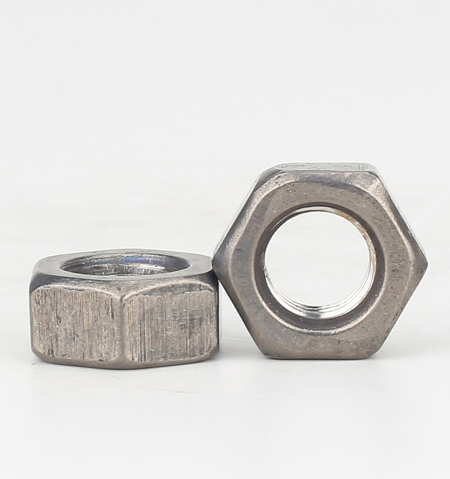 Titanium GR2 Hexagon Nut Hex Nuts M1 M1.4 M1.6 M2 M3 M4 M5 M6 M8 M10 M12 M16-M24
