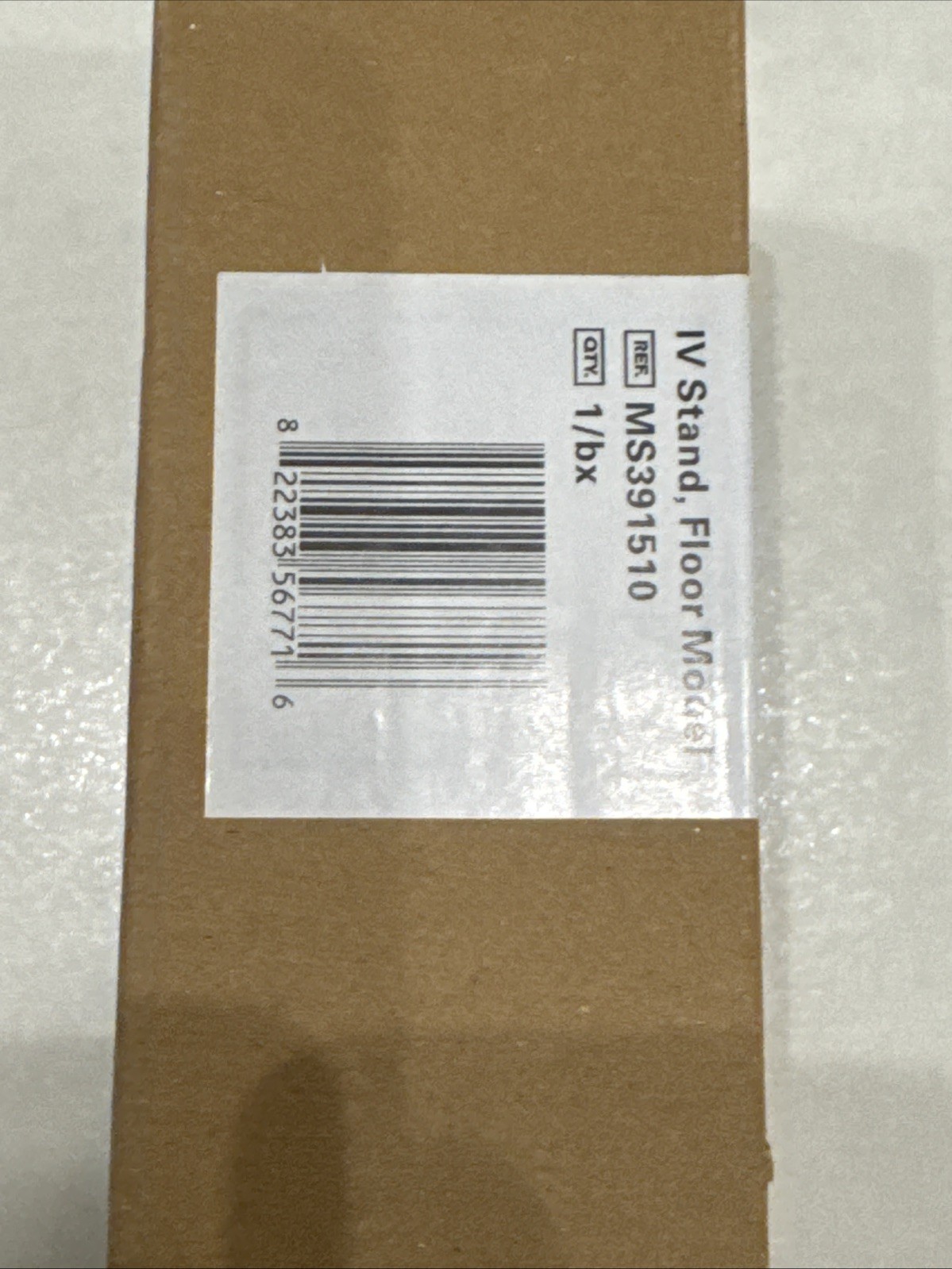 Med Stream MS391510 Aluminum Collapsible IV Pole Floor Stand New Open Box