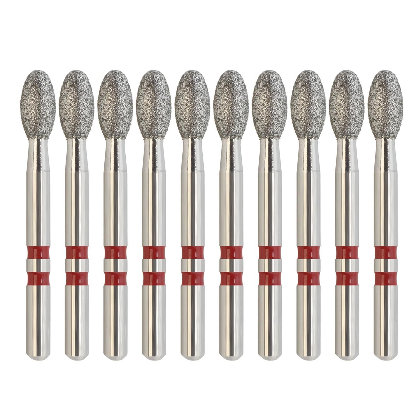 Zirconia Diamond bur Egg Football Z379/023F Fine Grit Friction Grip High Speed