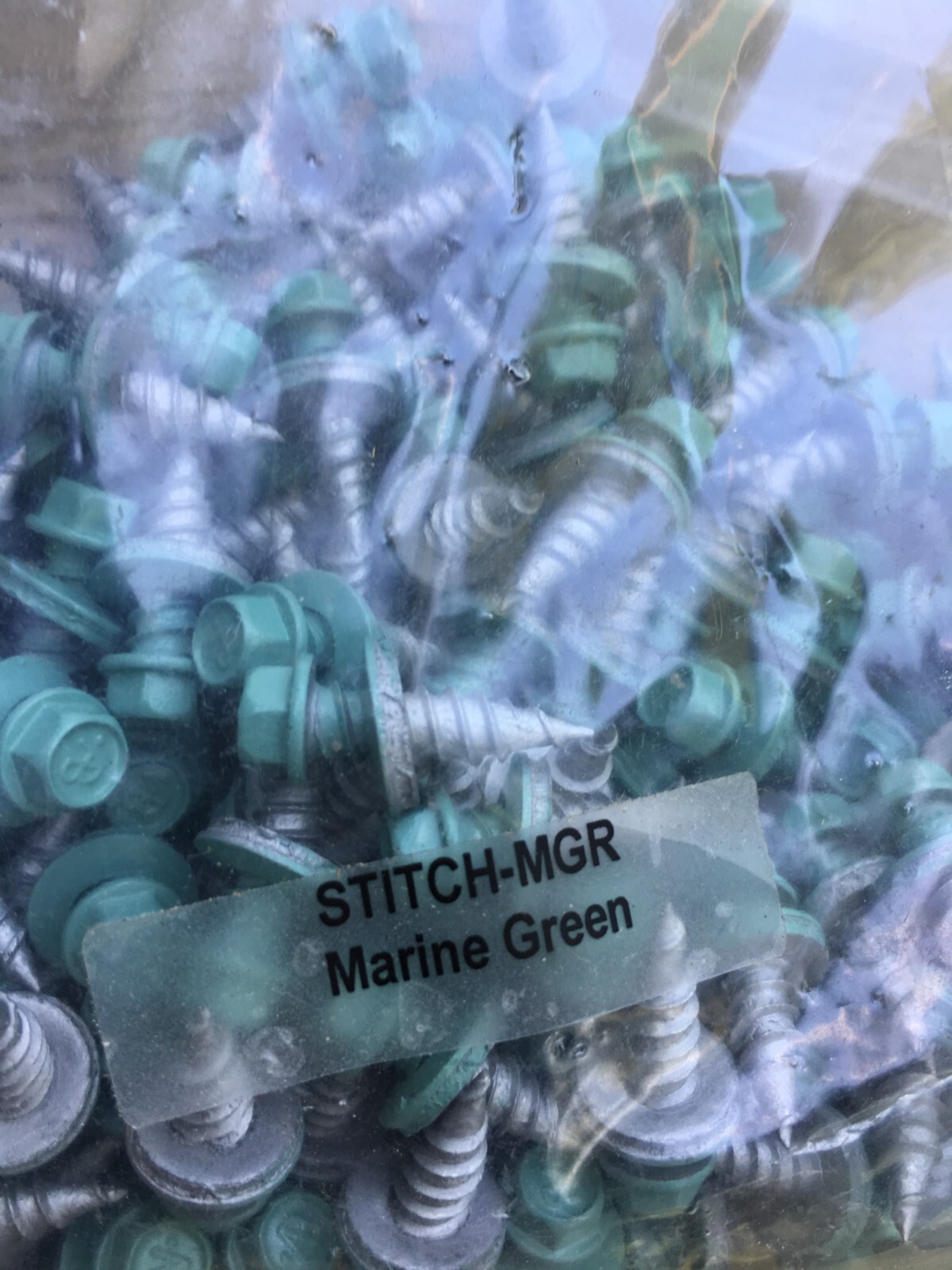 250 #12 x 3/4 Self-Drilling Stitch metal to metal roofing screws