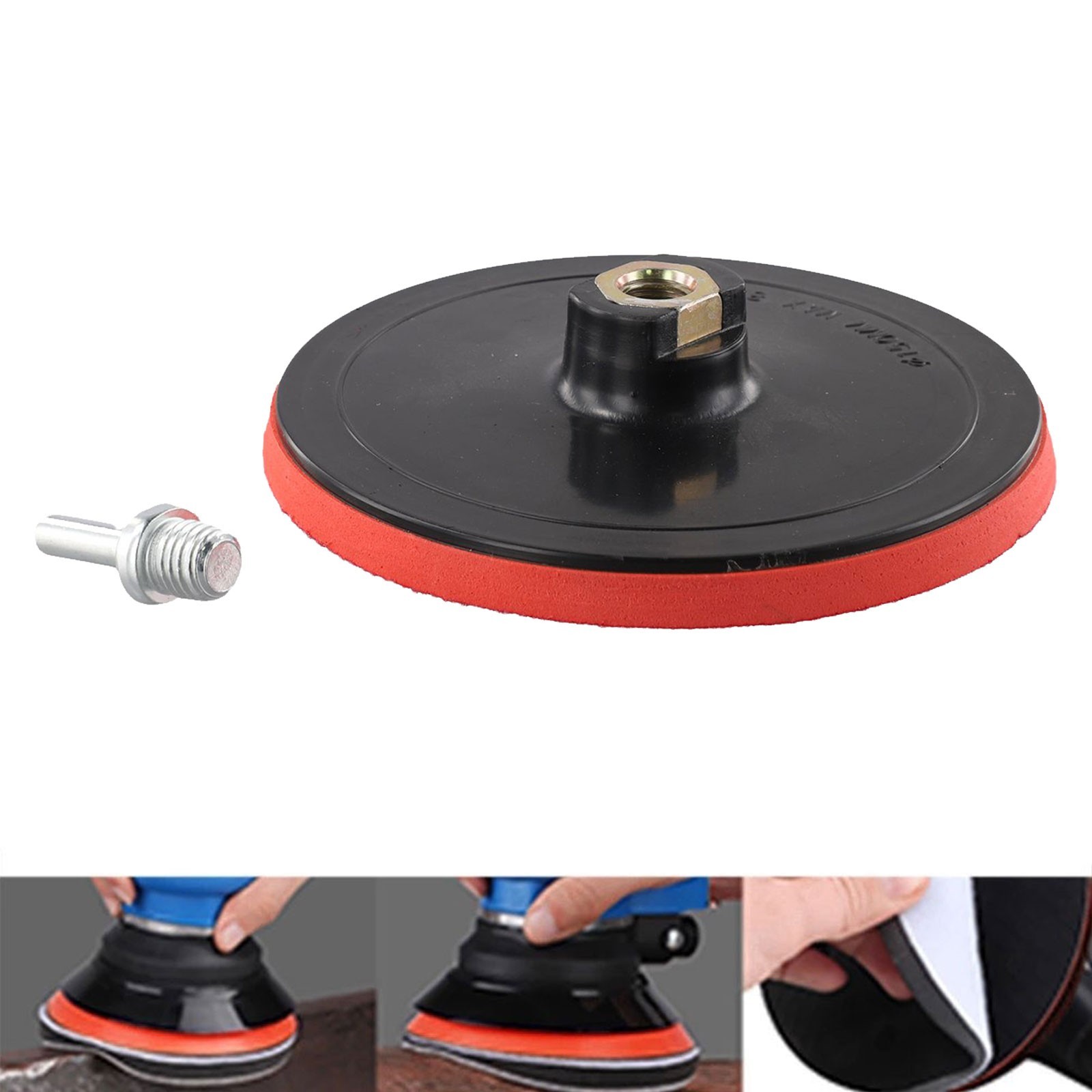 For Angle Grinders Firm Backing Pad Polishing Machines 1 Pack 125mm/5inch