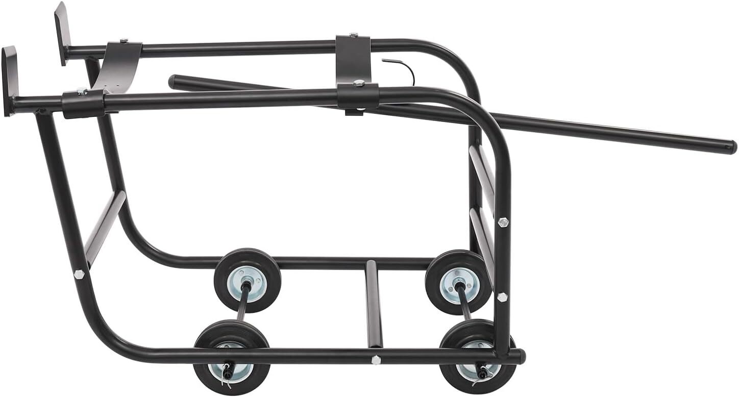 TFCFL 55 Gallon Drum Cradle, Movable Drum Cradle Drum Stand 600-pound Capacity,