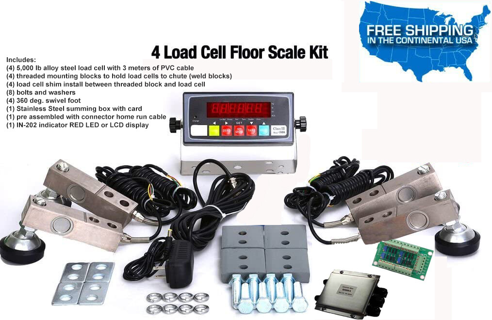 Livestock Scale Kit PS-IN202 Cattle Hogs Sheep Goats Pigs Squeeze Chutes