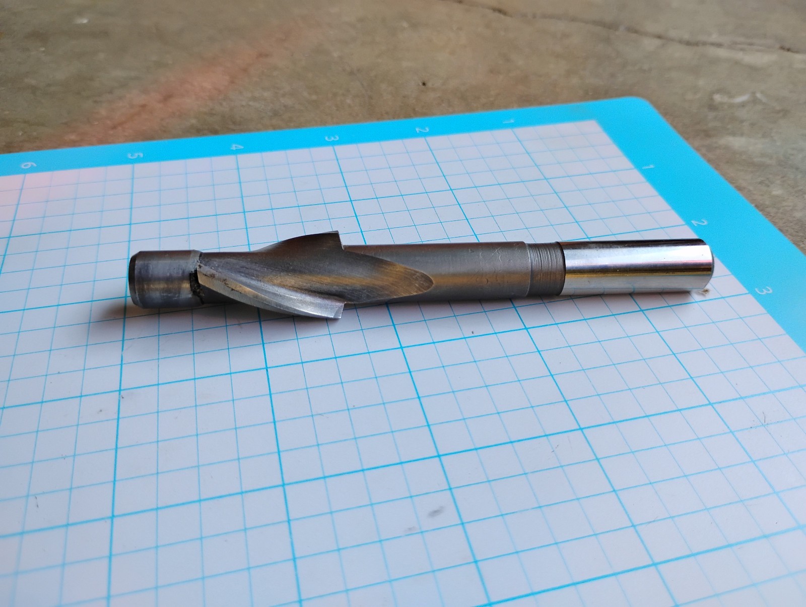 WELDON 7/16 PILOT 11/16 O.D. HSS COUNTERBORE 7/16″ SHANK 2 FLUTE