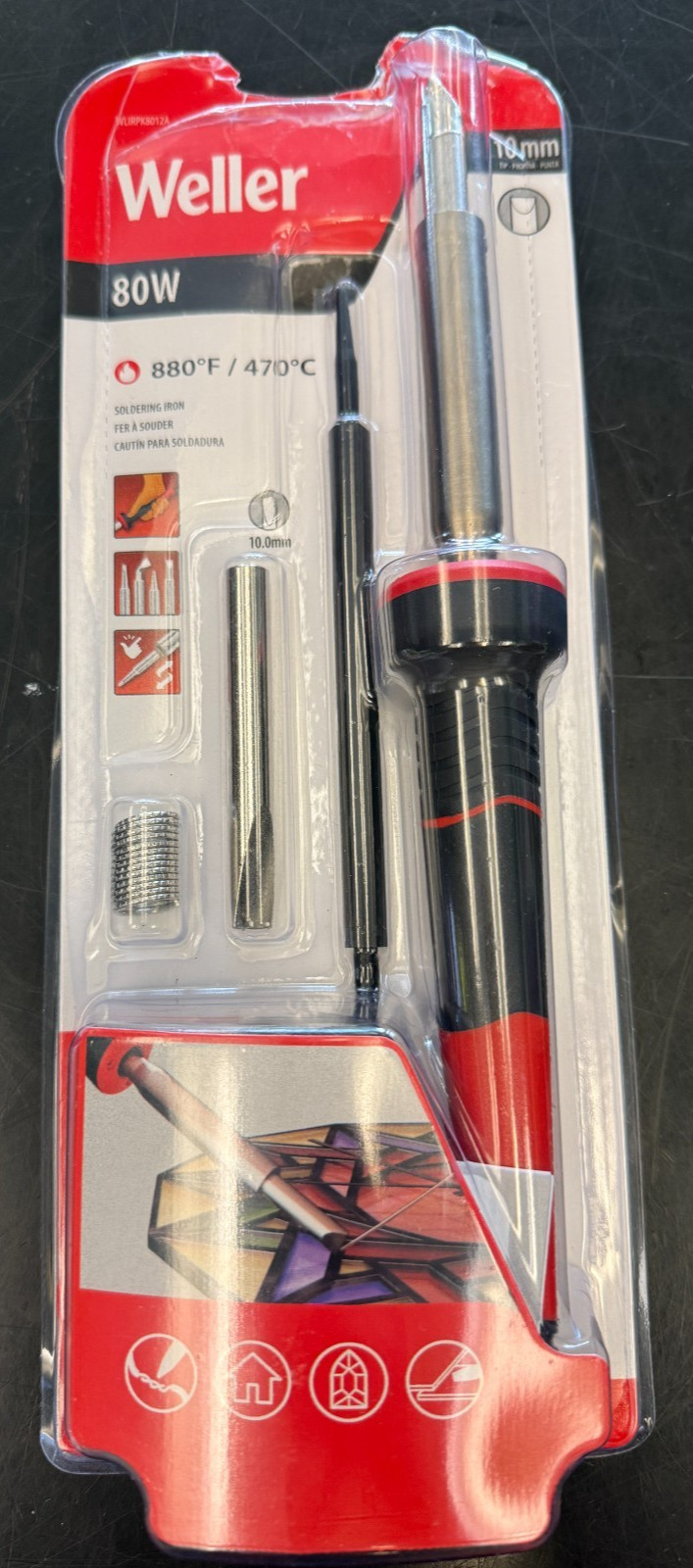 Weller WLIRPK8012A – 80W Soldering Iron Kit, Power Grip